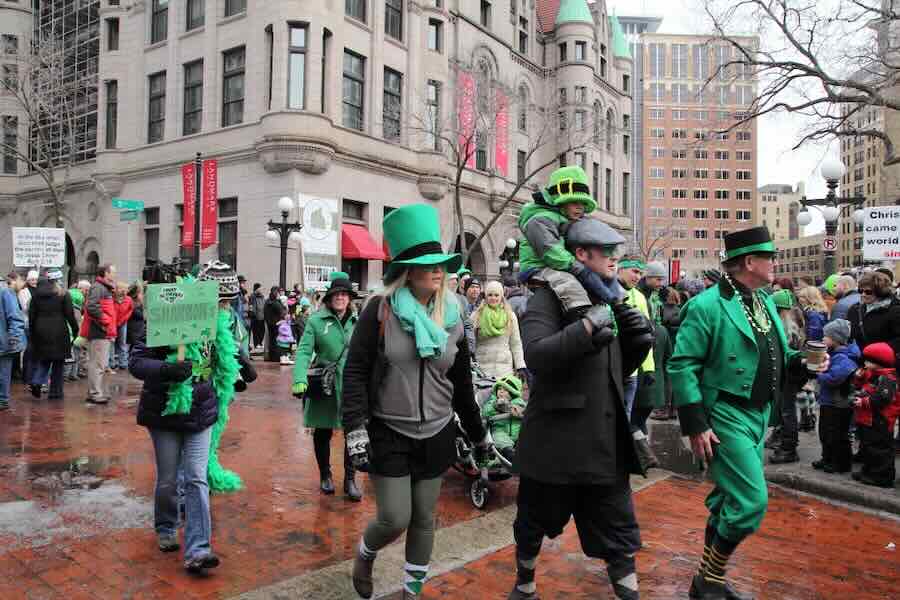 Saint Patrick's day parade St. paul, mn